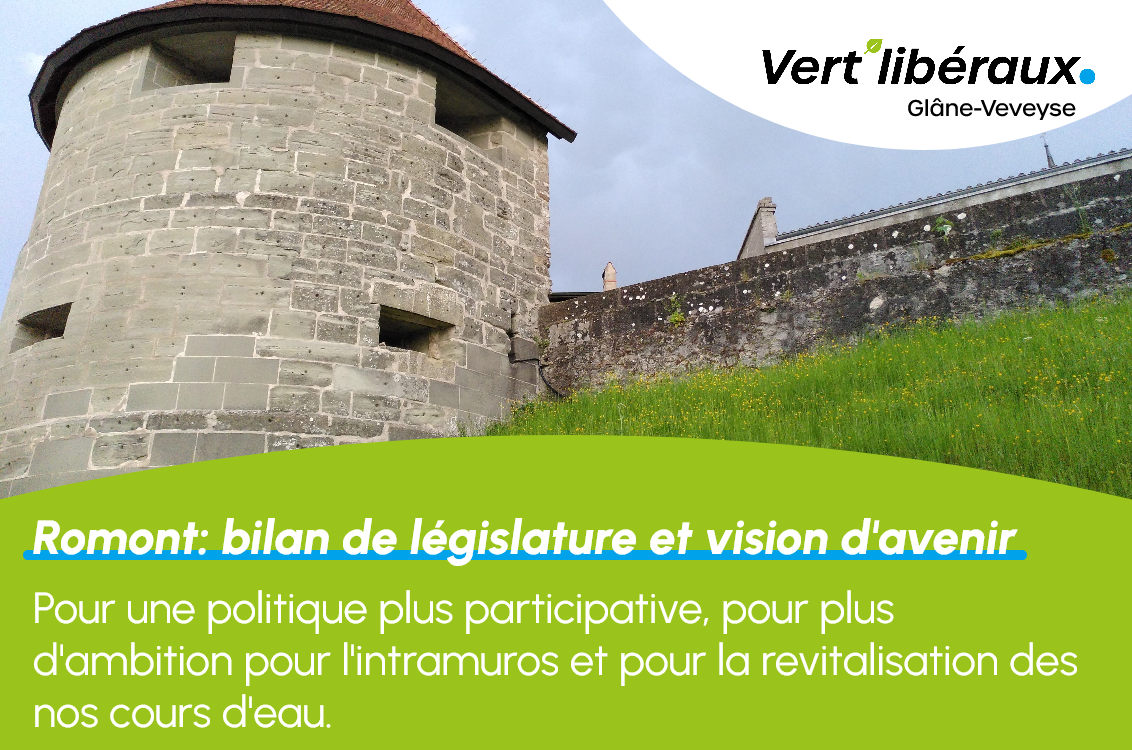 Le PVL Romont présente son bilan de législature et sa vision d'avenir