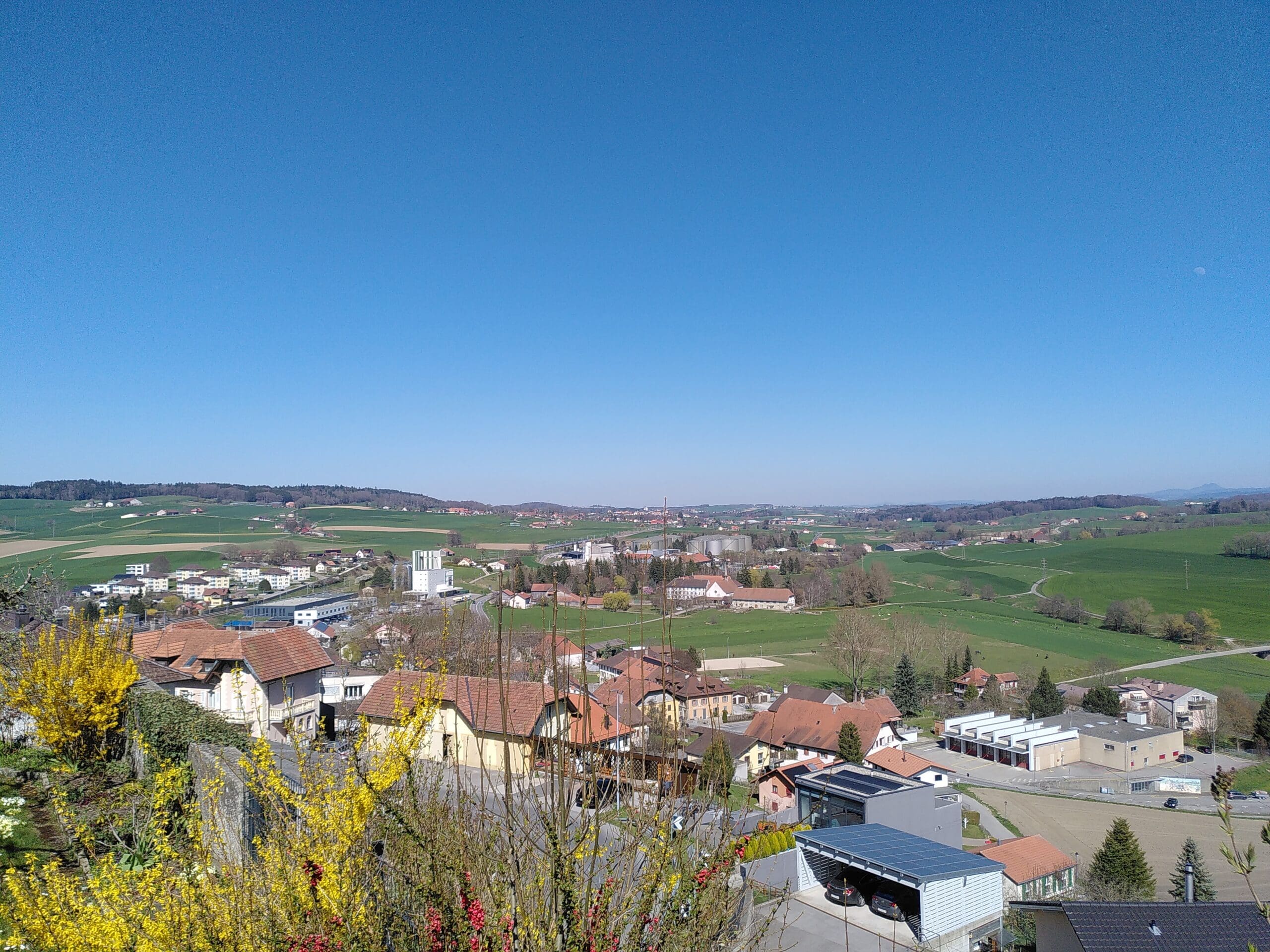 Vue de Romont